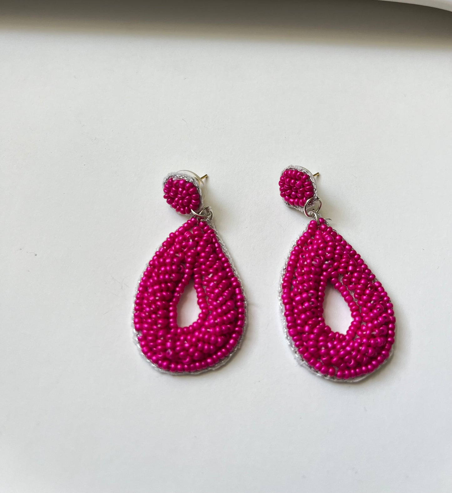 Blush Pearl Cascade Earrings