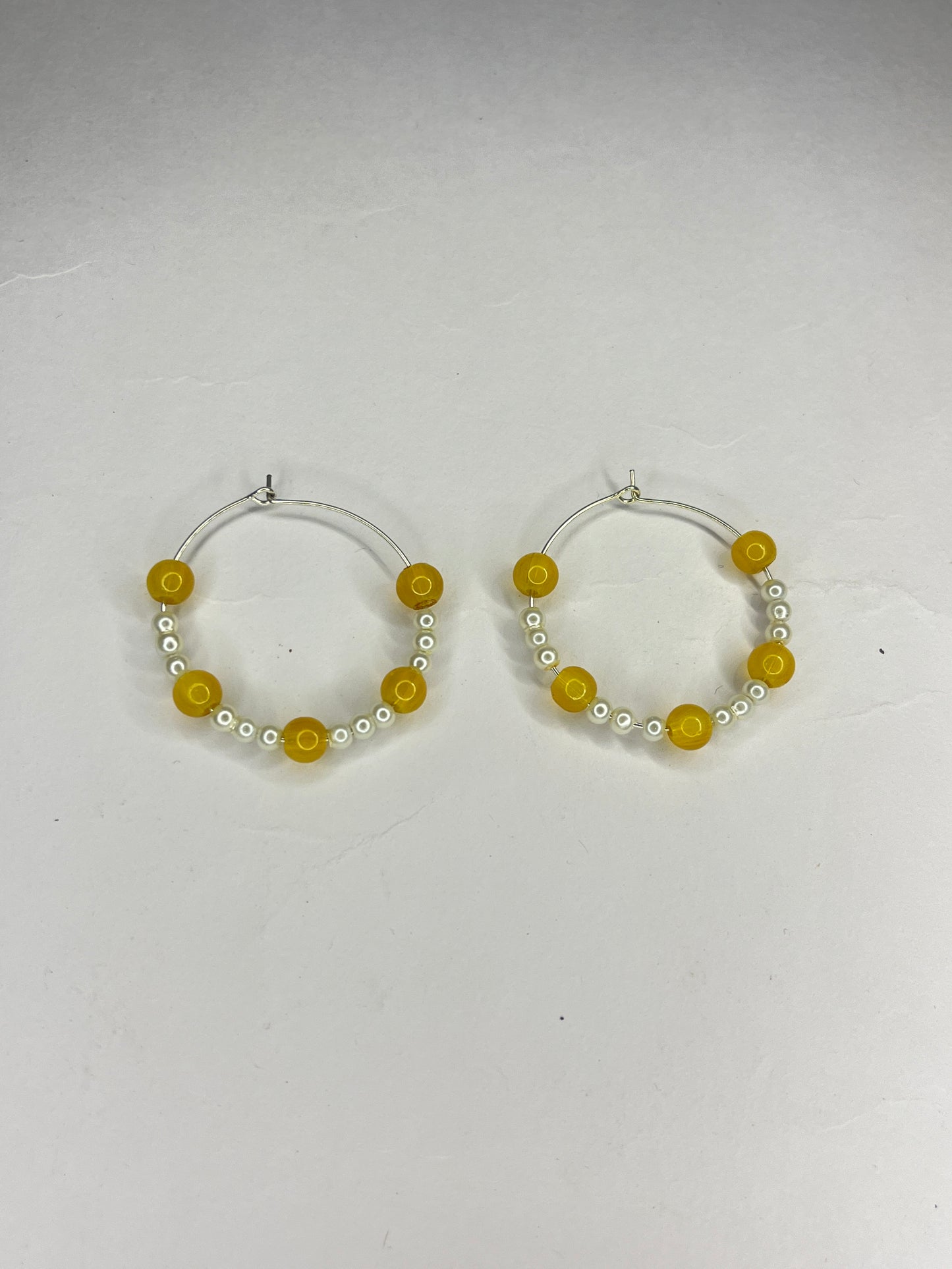 Allure Crystal Pearl Hooks
