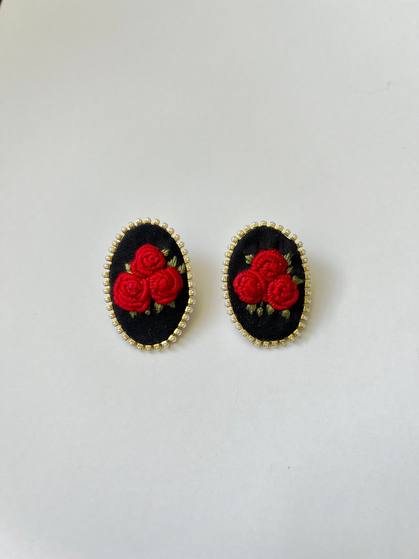 A Rose Bloom Earrings