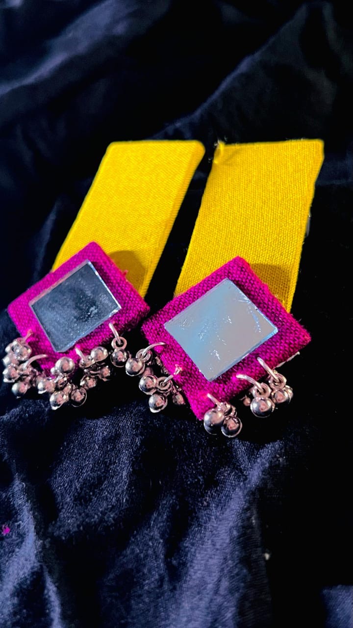 Mirrored Dance Earrings
