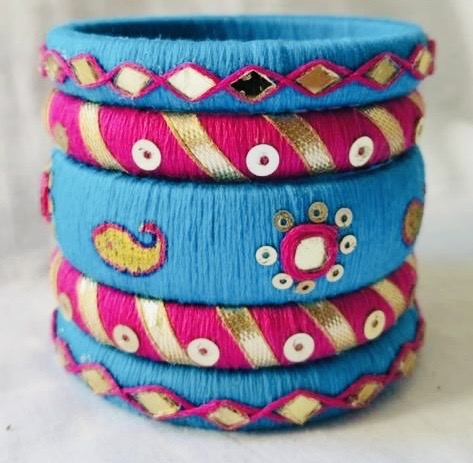 Artisanal Beadwork Bangles