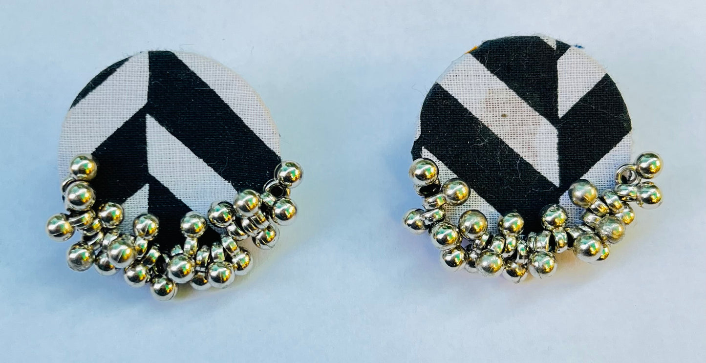 Monochrome Zest Ghughri Earrings