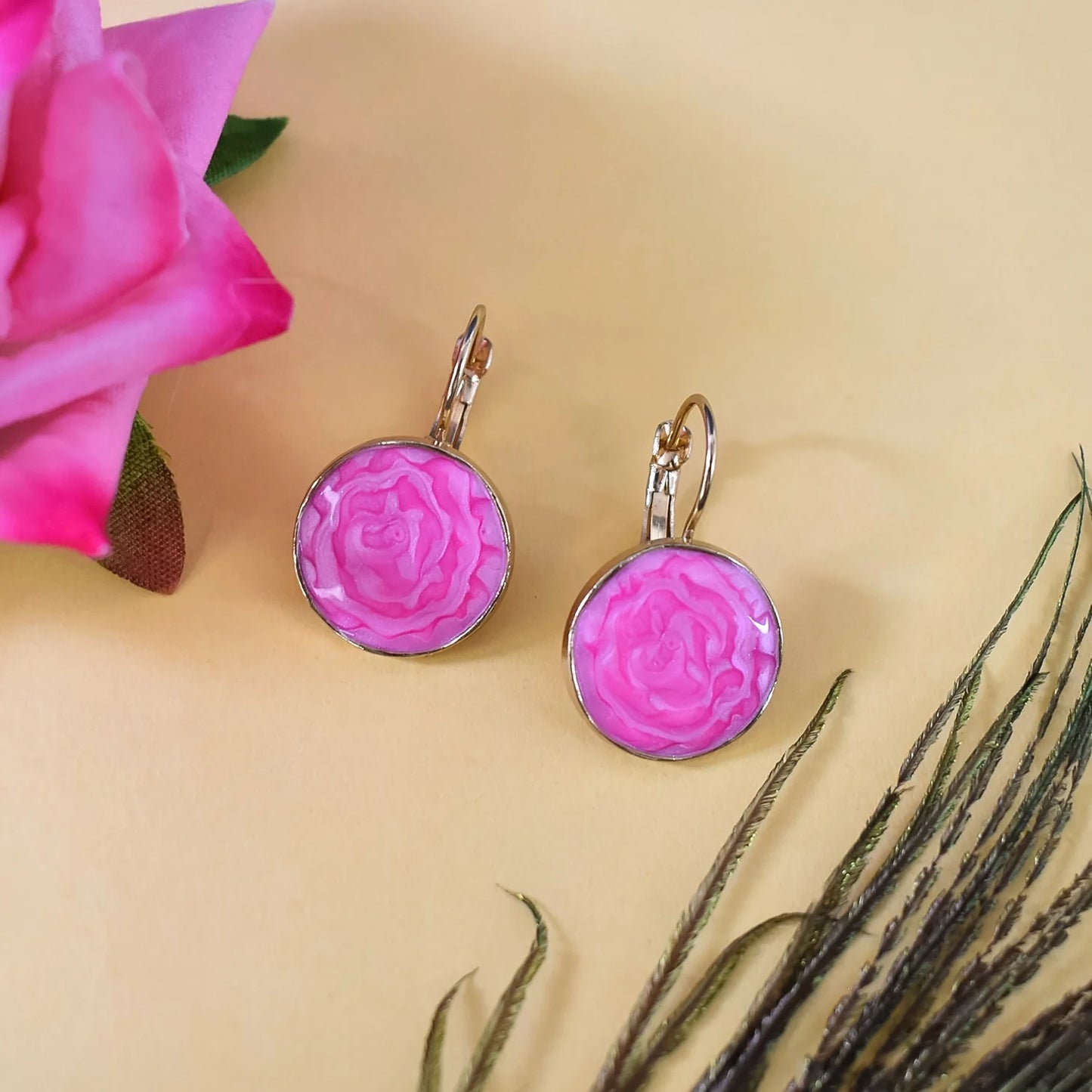 Aarza – Baby Pink Circle Office Wear Series