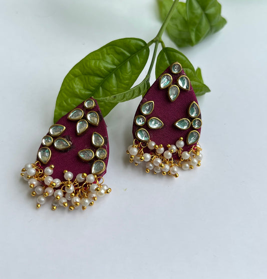 Combination of Kundan & pearls