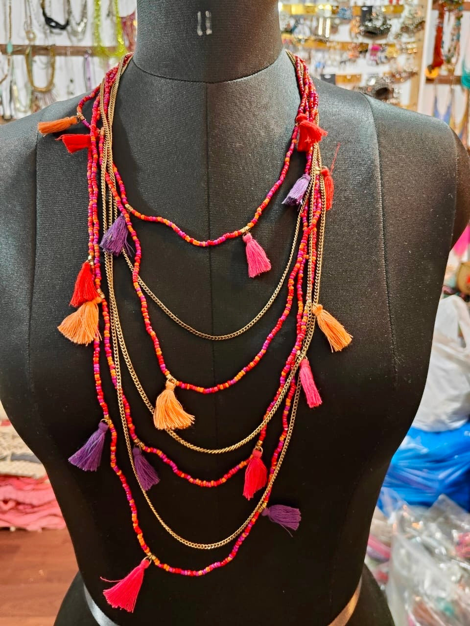 PearlTassel Harmony Necklace