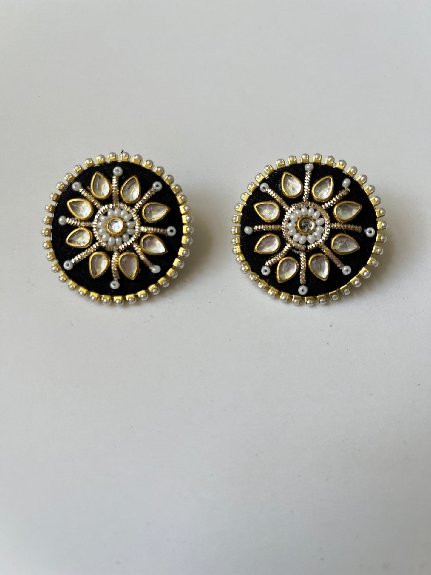 A Diamond Pearl Jhardosi Symphony Earrings