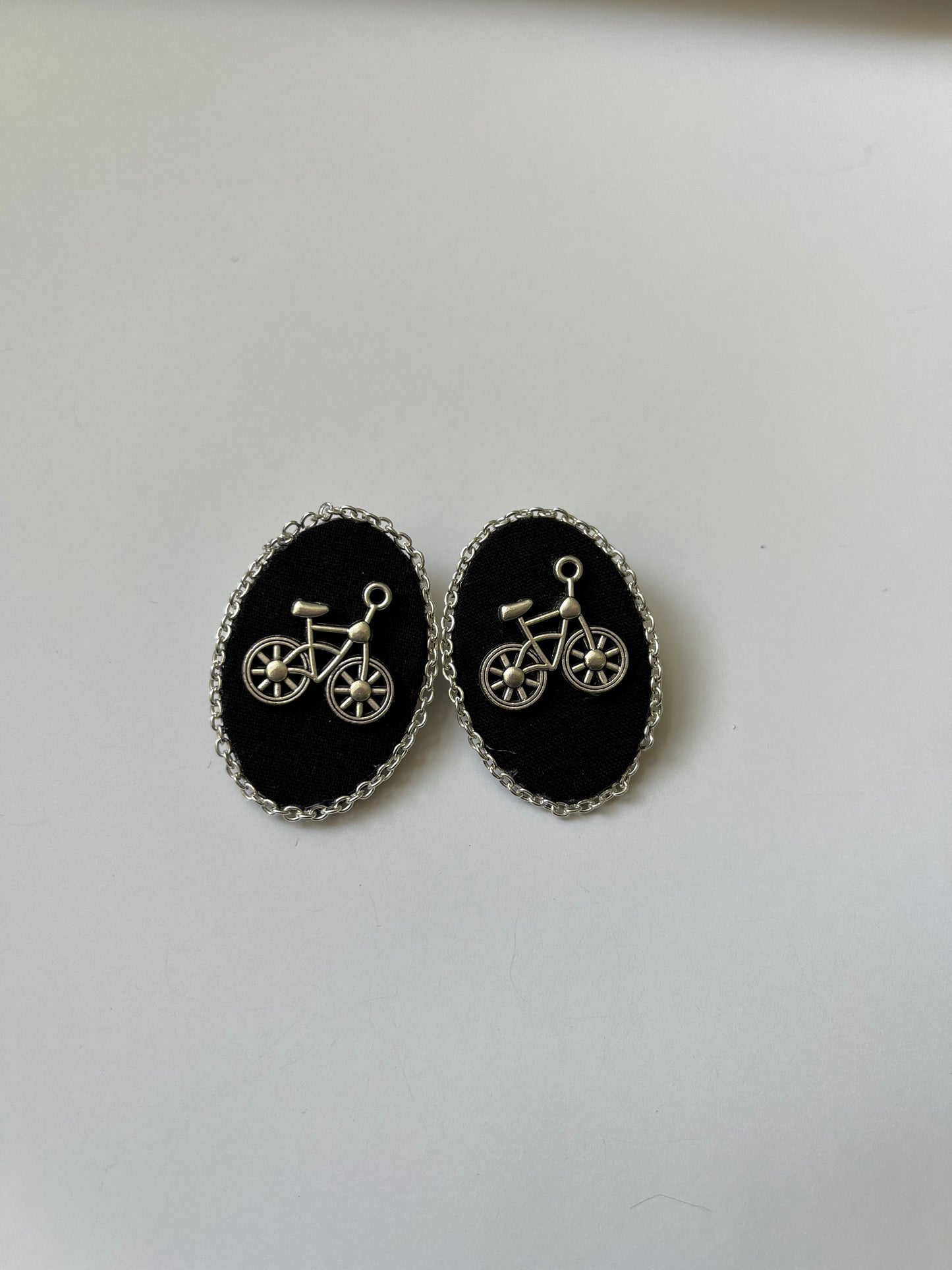 Cycle Wheel Earrings