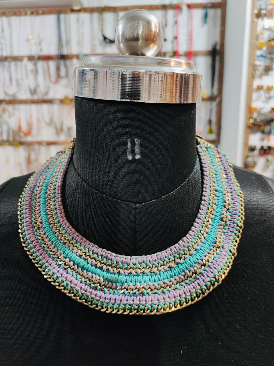 Cozy Knit Chic Necklace