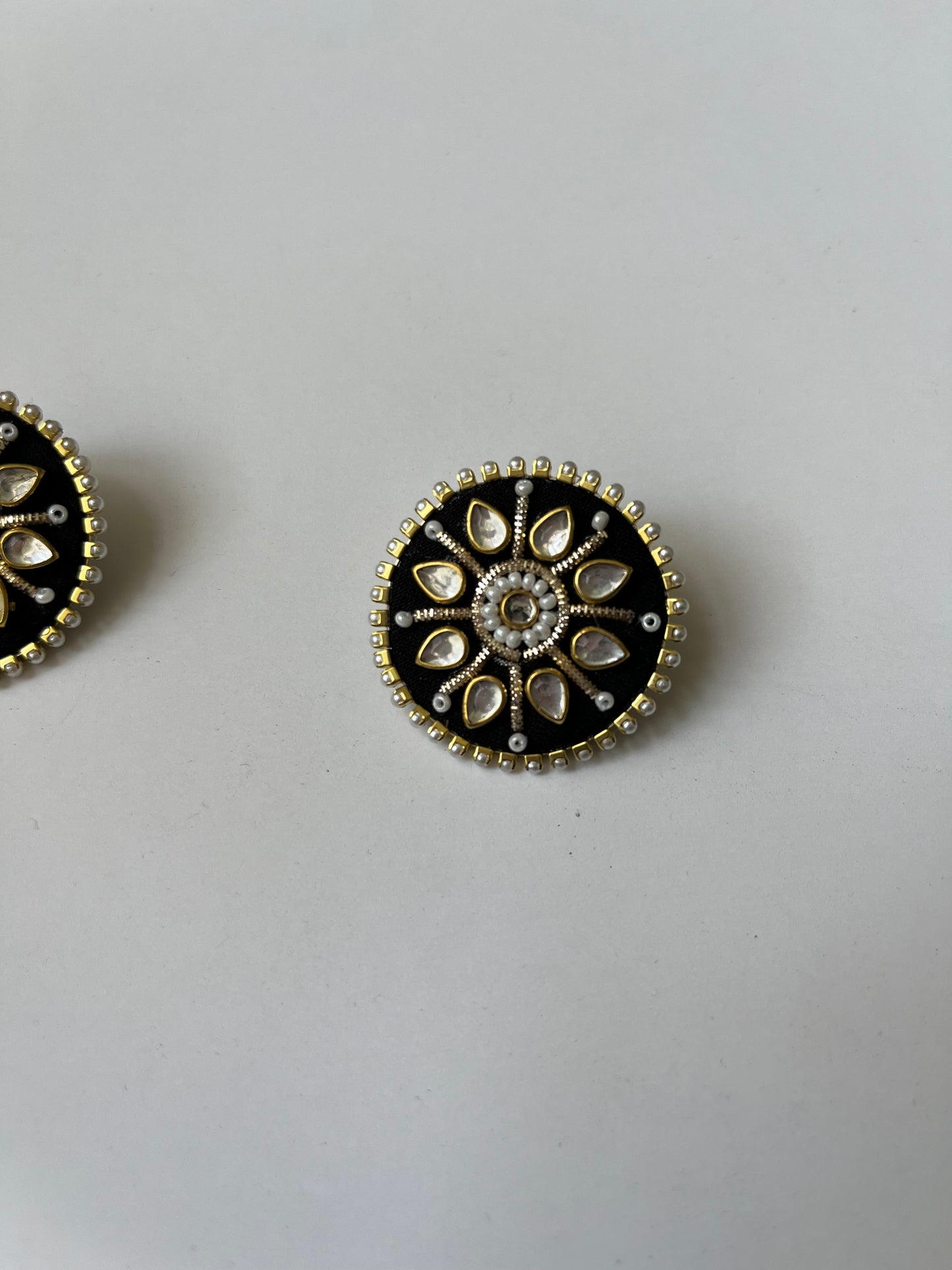 A Diamond Pearl Jhardosi Symphony Earrings