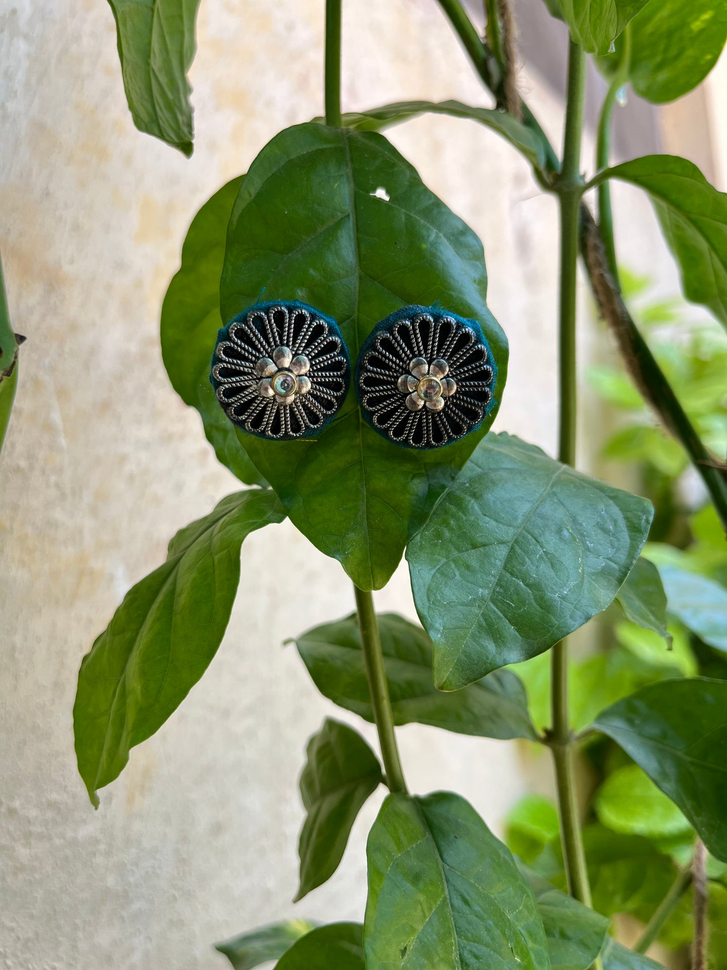 Flower Charm Earrings