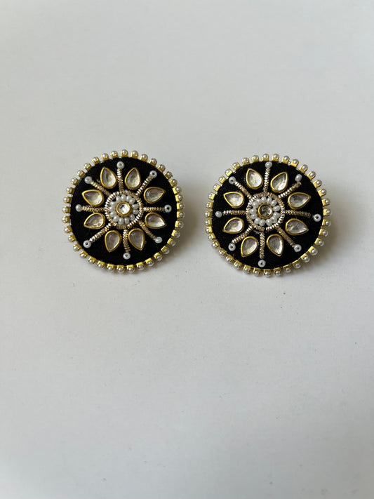 A Diamond Pearl Jhardosi Symphony Earrings