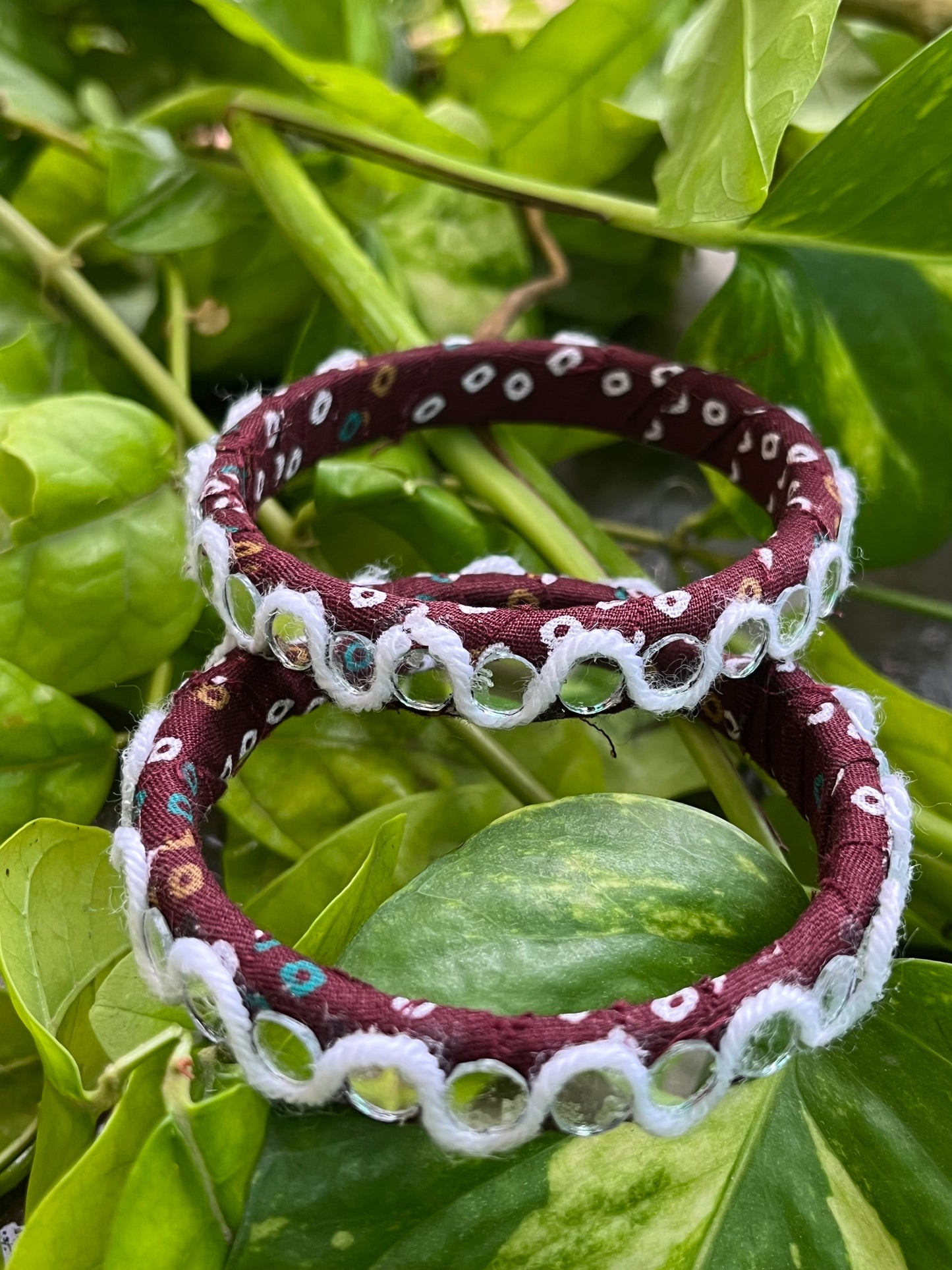 Mirror Threads Bangles