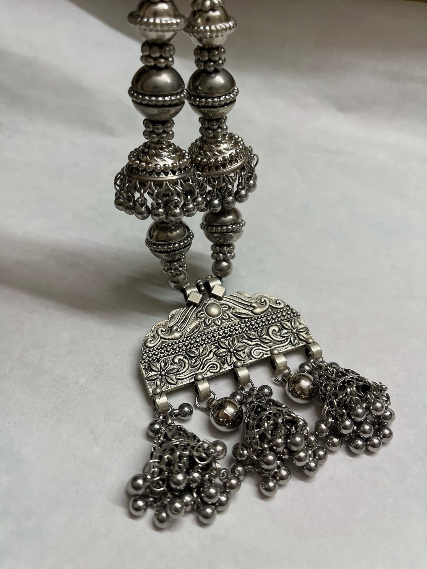 Navratri Bliss Oxidized Necklace
