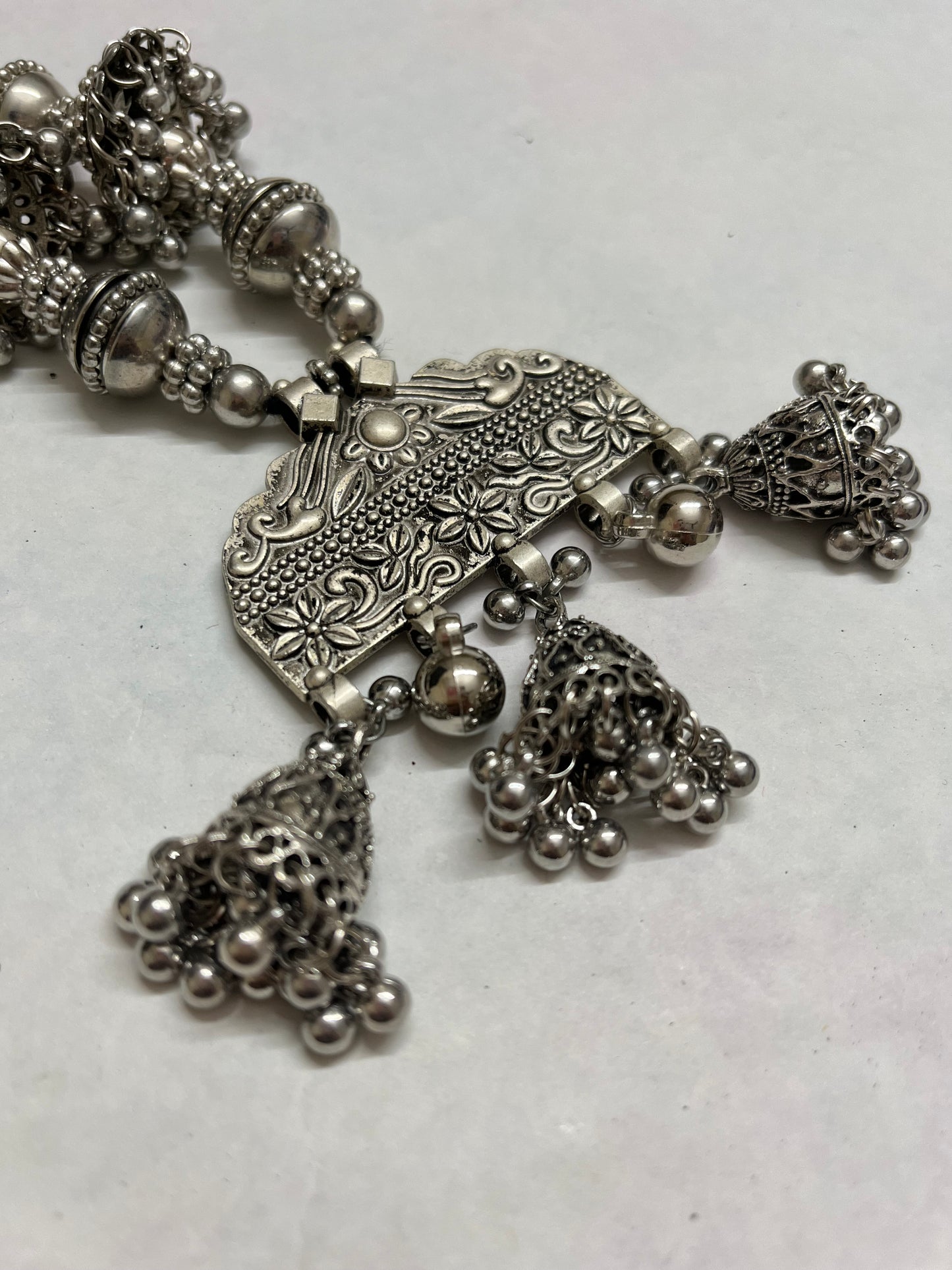 Navratri Bliss Oxidized Necklace